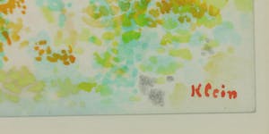 Frits Klein - Aquarel, L'automne à Wassenaar - Ingelijst kopen? Bied vanaf 80!