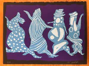 Vic Gentils - Gesigneerde zeefdruk - 8/40 - Zeer goede staat verkocht voor € 75!