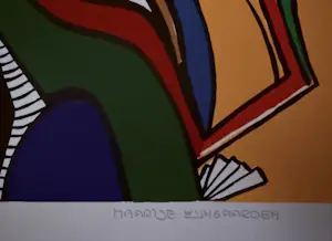 Maartje Wijngaarden - “Faces”. Handgesigneerd en genummerde zeefdruk. kopen? Bied vanaf 35!