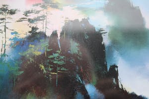 Niet of onleesbaar gesigneerd - H.Leung Limited Edition Zeefdruk (1991) kopen? Bied vanaf 1!