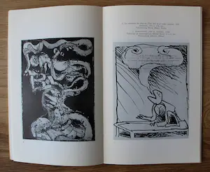 Buy Pierre Alechinsky - gesigneerd boek met tekening - 1976 (herkomst: bibliotheek van Hugo Claus)? Bid from 299!