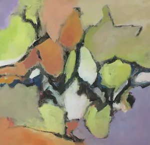 Cobi Nieuwstad - Acryl op doek, Groei kaufen? Bieten Sie von 35!