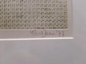 Helen van der Deen - Ets/Aquatint, Titel, " trampoline ". kopen? Bied vanaf 35!