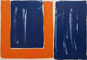 Adine Engelman - Abstracte compositie, monotype (unica) kopen? Bied vanaf 75!