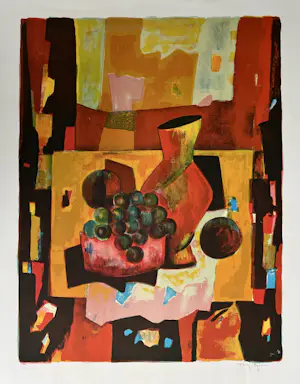 Tony Agostini - Gesigneerde kleurenlitho - 67/175 kopen? Bied vanaf 95!