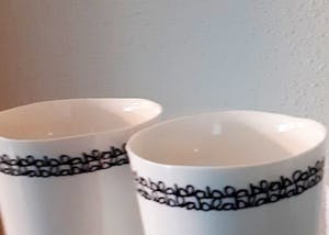 Delphine Boel - Blablabla 4 champagnemugs (or.verpakking en certificaat, niet meer in handel) kopen? Bied vanaf 75!