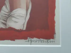 Ans Markus - Zelfportret met wit masker kopen? Bied vanaf 95!