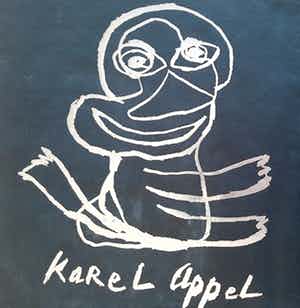 Karel Appel - boekomslag verkocht voor € 9!