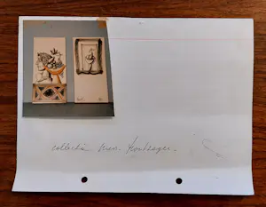 Charles Eyck - Keramische menukaart (zeldzaam) kopen? Bied vanaf 450!