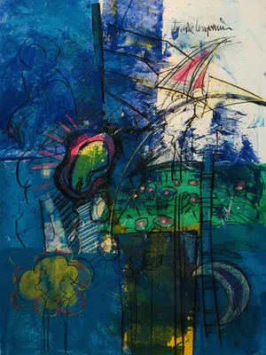 Frank Lengvenius - zonder titel maar met lijst! (groot) kopen? Bied vanaf 145!