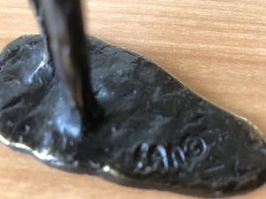 Corry Ammerlaan - Prachtig gesigneerd slank beeldje " SAMEN " kopen? Bied vanaf 25!