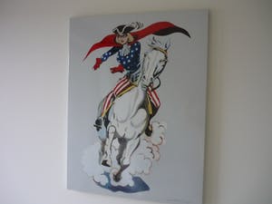 Mel Ramos - Miss America kopen? Bied vanaf 1350!