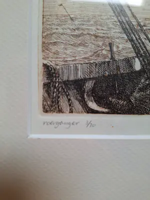 Peter Dorleijn - Ets roerganger 3/30 kopen? Bied vanaf 40!