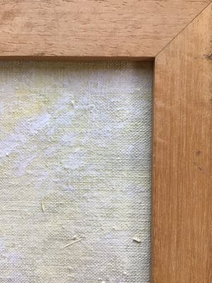 Niet of onleesbaar gesigneerd - Schilderij van meisje, gesigneerd en ingelijst kopen? Bied vanaf 1!