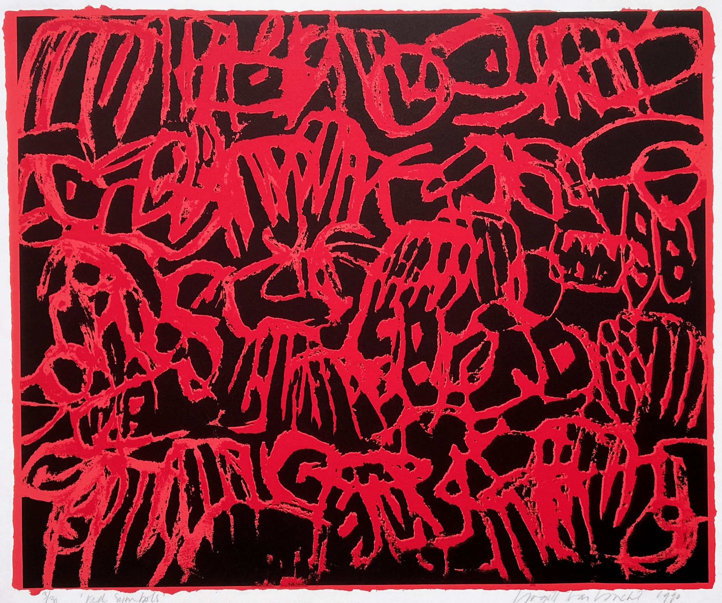 Birgitt van Bracht - Red Symbols kopen? Bied vanaf 35!