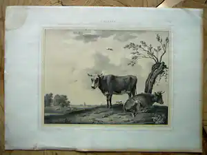 Arie Ketting de Koningh - Koeien (P Potter) 1846 vendu pour 20€ !