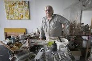 Theo Kuijpers - GROOT Abstract Figuratief gesigneerd Litho "Chartres" met catalogus! kopen? Bied vanaf 1!