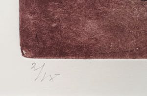 Ad Arma - Ets: 'Canapé' - Ingelijst (Zeer groot) kopen? Bied vanaf 165!