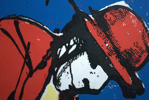 Herman Brood - klok, zeefdruk, bus, 2 boeken kopen? Bied vanaf 120!