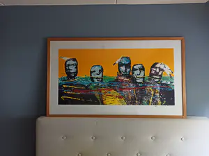 Herman Brood - Five indians (zeer groot) kopen? Bied vanaf 695!