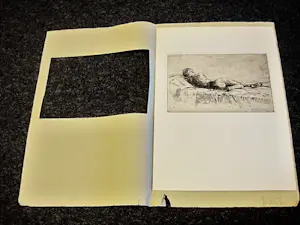 Pieter Giltaij - Mooie omstreeks 1940 gemaakte verstilde Ets "liggend vrouwelijk naakt" potld ges kopen? Bied vanaf 31!