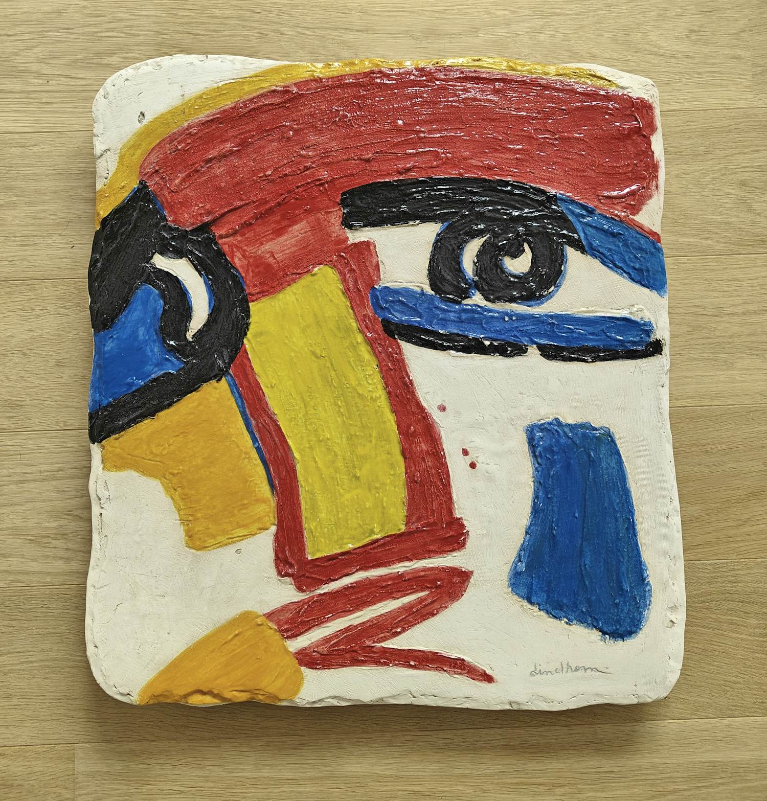 Bengt Lindstrom - Groot Keramisch Werk verkocht voor € 1015!