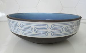 Royal Copenhagen - Aluminia Faience Copenhagen - Keramische Thule Bowl - Anni Jeppesen kopen? Bied vanaf 55!