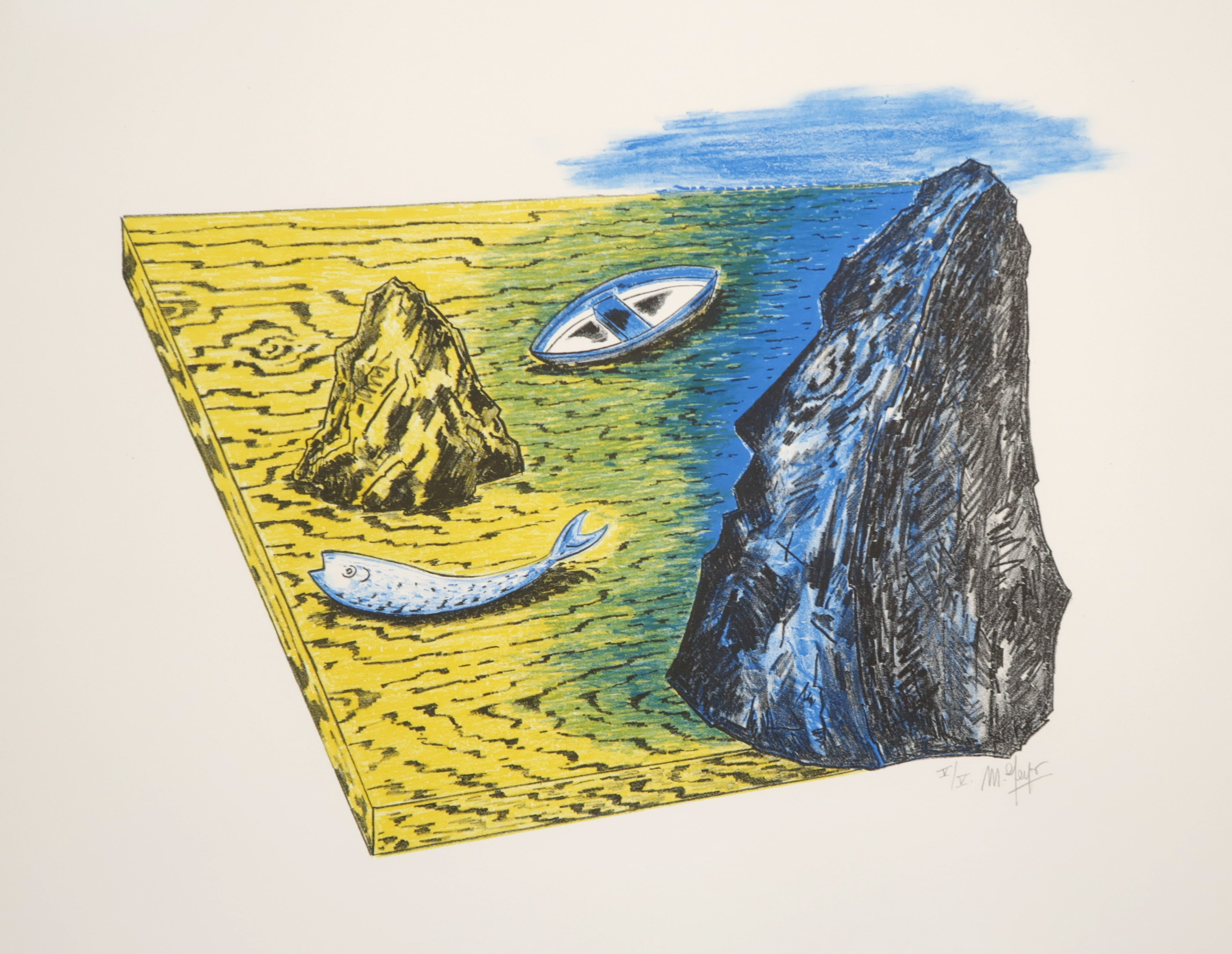 Mareike Geys - Litho, Z.T. Rotsen kopen? Bied vanaf 1!