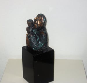 Sjer Jacobs - Santé (brons op marmeren sokkel) kopen? Bied vanaf 500!