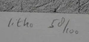 Kees Spermon - Litho - 1980 kopen? Bied vanaf 40!