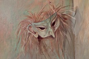 Niet of onleesbaar gesigneerd - "Wicked Woman" - Italiaans/Venetiaanse school - Gesigneerd - Groot kopen? Bied vanaf 1!