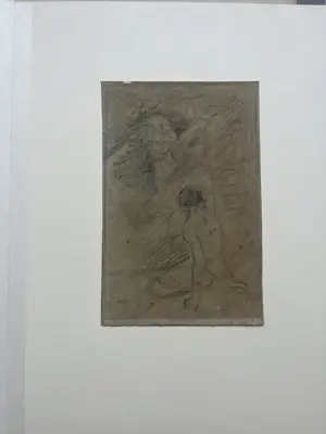 Matthijs Maris - tekening van twee figuren kopen? Bied vanaf 825!