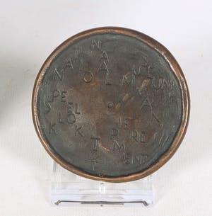 Theo van de Vathorst - Bronzen penning, Nationaal museum van Speelklok tot Pierement kopen? Bied vanaf 50!