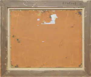 Arnout Colnot - Olieverf op karton - "landschap met dreigende lucht" kopen? Bied vanaf 799!