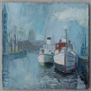 Guus de Ruiter - Haven van Vlaardingen. kopen? Bied vanaf 279!