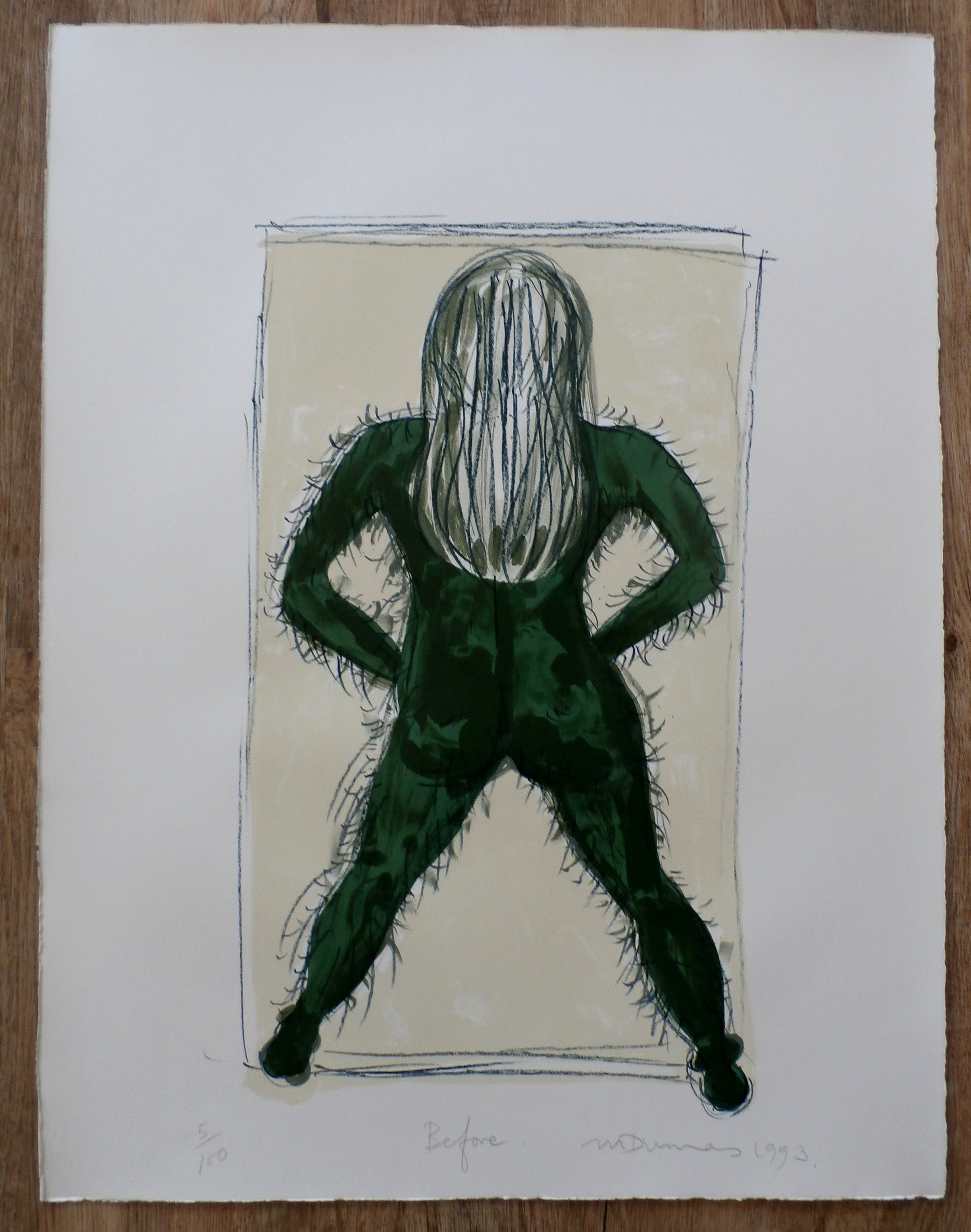 Marlene Dumas - litho: before - 1993 kopen? Bied vanaf 1400!