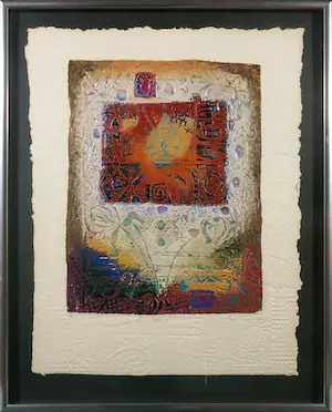 AcheterDavid Dodsworth - Carborundum op geschept papier, Rela I - Ingelijst? Enchérissez de 50!