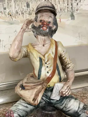 Real Fabbrica Capodimonte - De dronken postbode kaufen? Bieten Sie von 25!