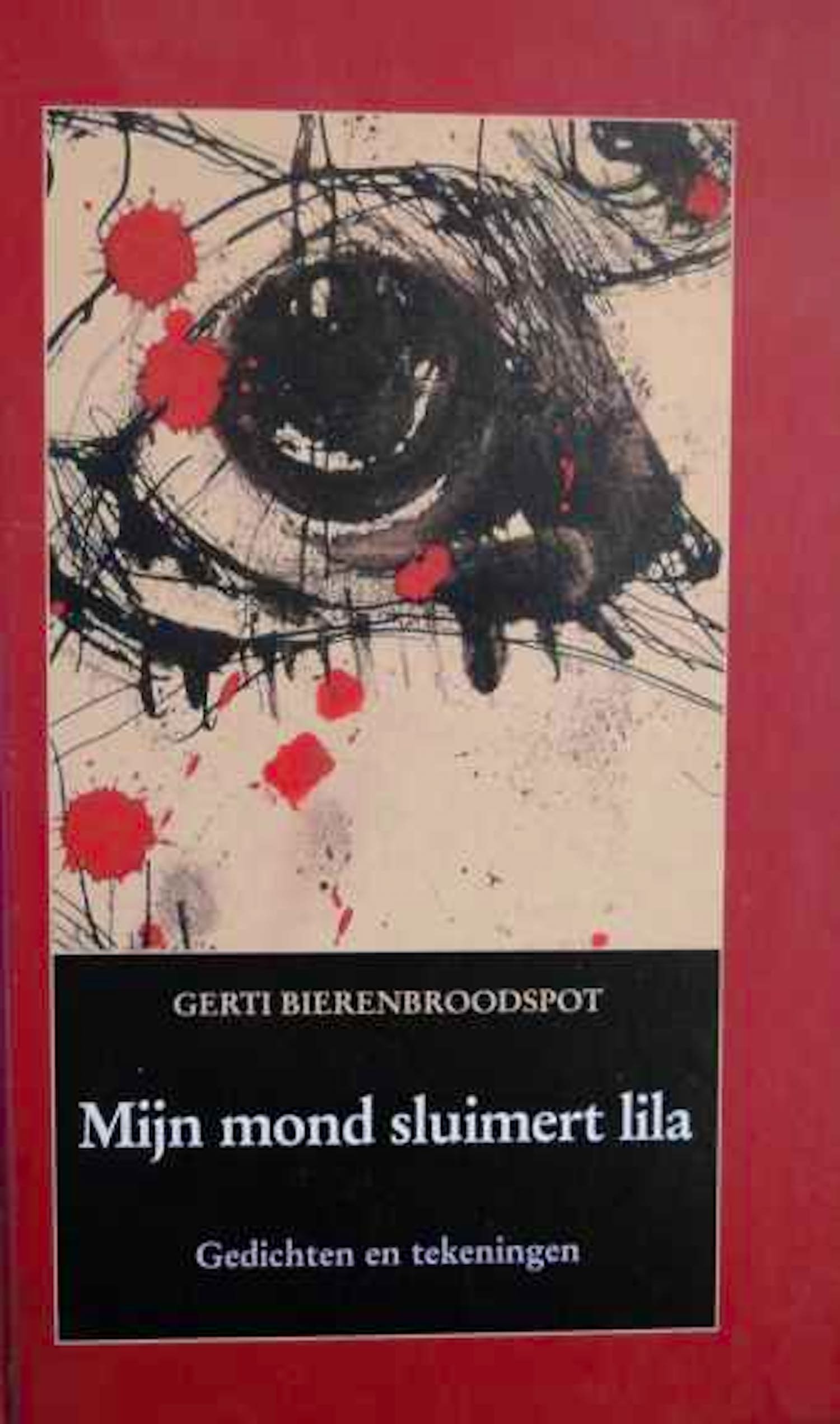 Gerti Bierenbroodspot - Mijn mond sluimert Lila - Gesigneerd met opdrachtje kopen? Bied vanaf 15!