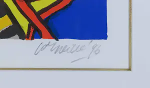 Corneille - Zeefdruk, Zonder titel - Ingelijst kopen? Bied vanaf 200!