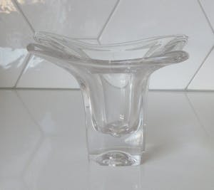 Max Verboeket - Blankglazen dikwandige vaas uit de Twen serie kopen? Bied vanaf 25!