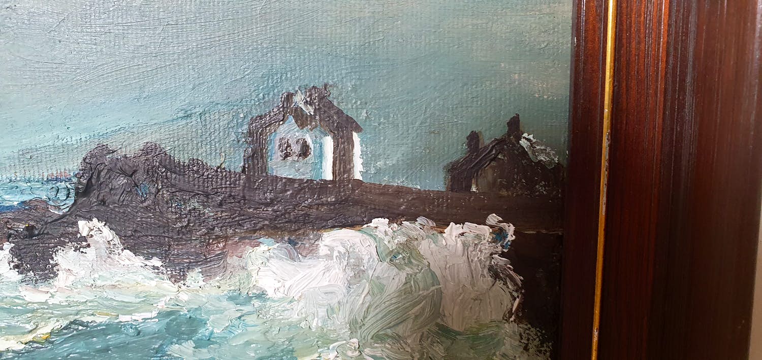 Niet of onleesbaar gesigneerd - Winslow Homer? Maine? kopen? Bied vanaf 1!