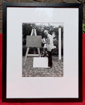 Ronny Heirman - Roger Raveel, foto (netjes ingelijst) kopen? Bied vanaf 175!