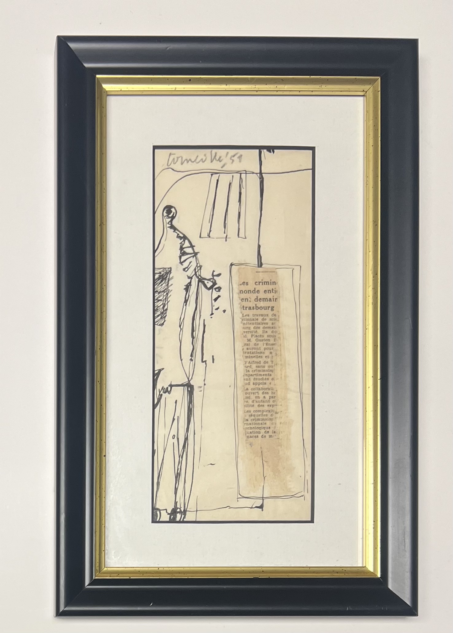 Corneille - Collage Cobra, 1951 kaufen? Bieten Sie von 2000!