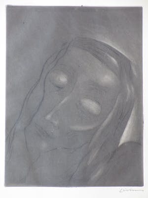 Livinus van de Bundt - Christushoofd - Ets kopen? Bied vanaf 30!