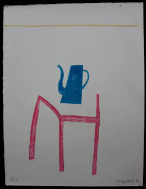 Klaas Gubbels - Litho - 1984 kopen? Bied vanaf 275!