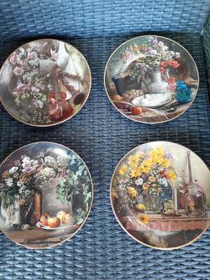 Kees van den Berg (I) - Stilleven op de schoorsteenmantel én nog 3 van zijn borden verkocht voor € 1!