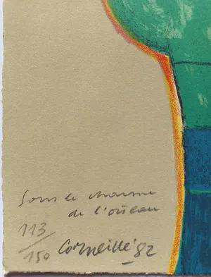 Corneille - Sous le charme de l’oiseau, litho kopen? Bied vanaf 350!