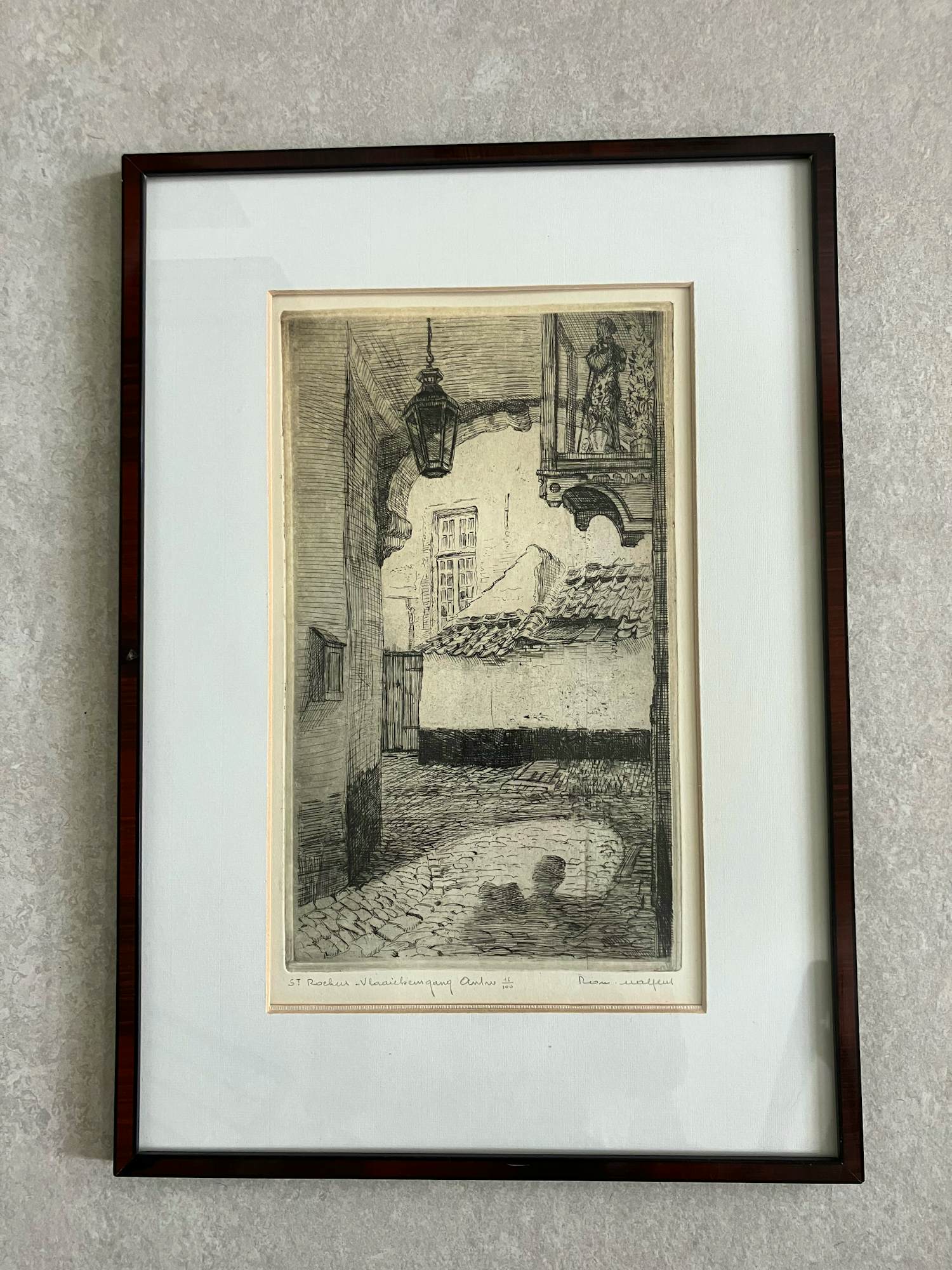 Romain Malfliet - St Rochus -Vlaaiekensgang Antw 16/100 kopen? Bied vanaf 99!
