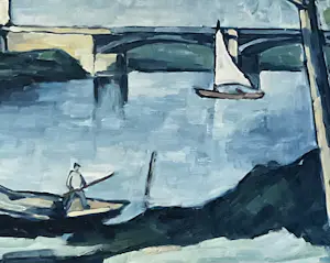 Jan Willem Versteeg - Le Pont de Chatou kopen? Bied vanaf 110!